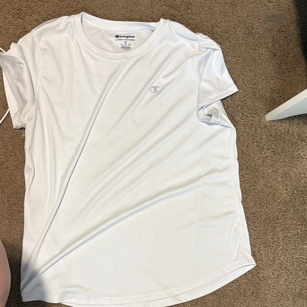 Champion Women's Classic White Tee